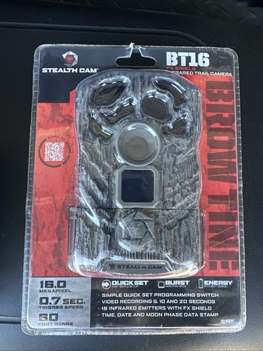 NEW - Stealth Cam BT16 FX Shield 16MP Infrared Trail Camera STC-BT16A