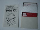Commodore Muppets Print Kit with Manual. Original 5-1/4" disk PC Tested Working