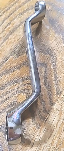 Snap-on Tools USA Made NOS Metric 16mm 19mm 12PT 60° Offset Box Wrench XSOM1619 - Picture 2 of 12