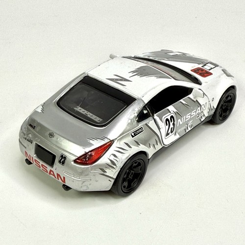 Tins Toys Nissan Fairlady 350 Z 4,5" Diecast Maßstab 1:36 Pull-Back Spielzeugauto silber - Bild 4 von 21
