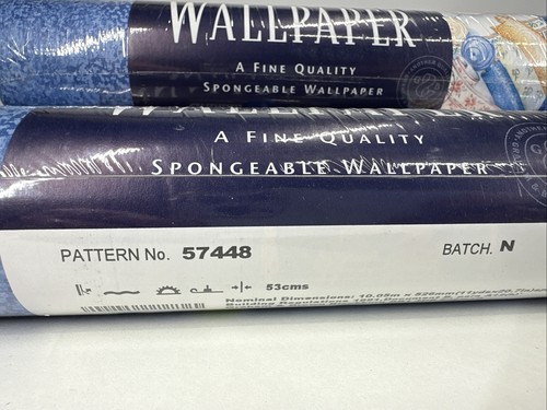 Graham & Brown Vintage 8 Rollen Tapete 1980er NEW OLD STOCK - PROP, FILM, TV - Bild 3 von 6