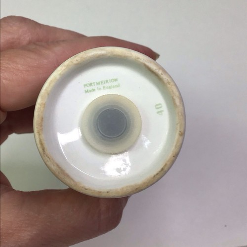 Portmeirion Pomona Keramik Salz und Pfefferstreuer Kirschen Pflaumen 4" hoch - Bild 7 von 7