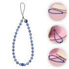  2 PCS Handy Schmuck Handschlaufe Für Das Telefon Handy-Hängeseil
