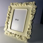 IKEA Kvill rare discontinued ornate cream plastic picture frame