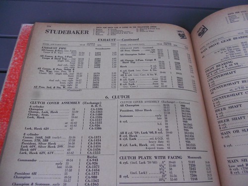 1961 & 1963 NAPA Quick Reference Parts Catalog Lot Original Automotive Info - Picture 15 of 16