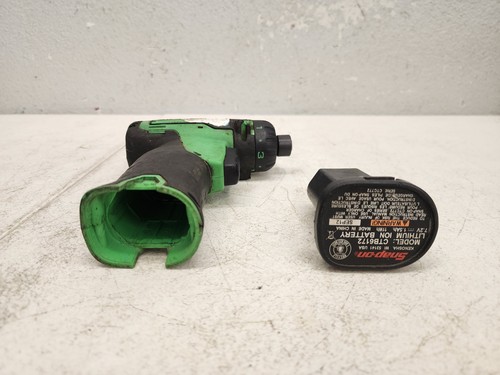SNAP ON CTS661G 1/4" Screwdriver & (1) CTB6172 Battery . No Charger. - Picture 11 of 14