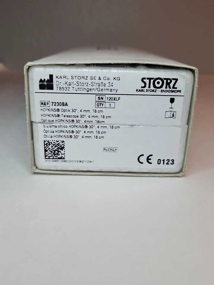 Mira telescópica rígida Storz 7230BA, 30 grados, 4 mm, 18 cm - TOTALMENTE NUEVA Foto 3 de 4