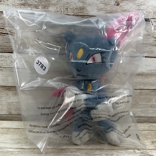 Pokemon Sneasel Bean Plush Figure Series 3 Jakks Pacific 2007 Nintendo 7" Rare - Picture 7 of 7