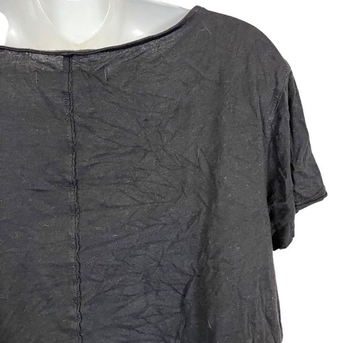 WE THE FREE People schwarz Burnout Fairy Front Tie Top Cardigan Whimsigoth Gr. XS - Bild 5 von 16
