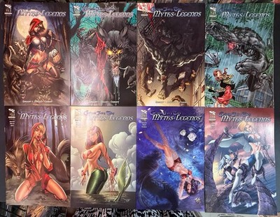 Grimm Fairy Tales: Myths & Legends Lot of 16 #1- 5, 8-17 Zenescope 2011 VF-NM