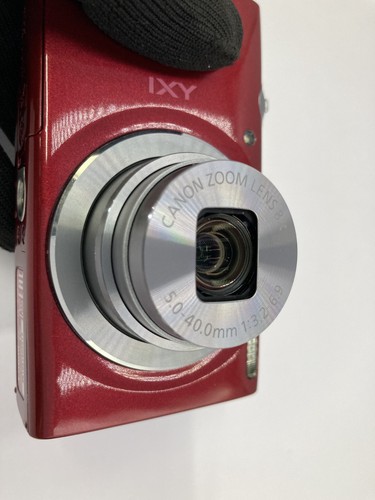 N MINT Canon IXY 120 PowerShot Elph 135 Digital Camera red 1930 - Picture 17 of 20
