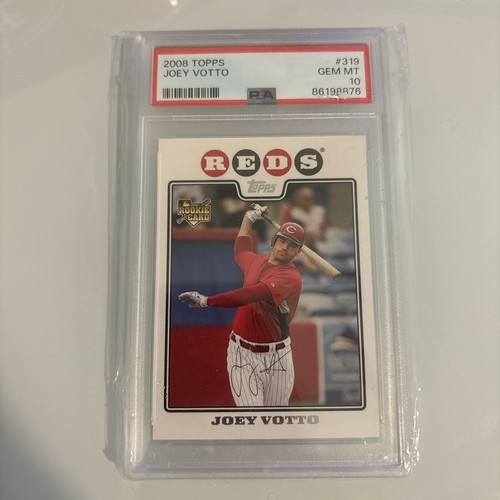 2008 Topps Joey Votto Rookie RC #319 PSA 10 GEM MT Cincinnati Reds