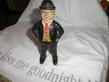Vintage Metal Business Man Bank A C Williams
