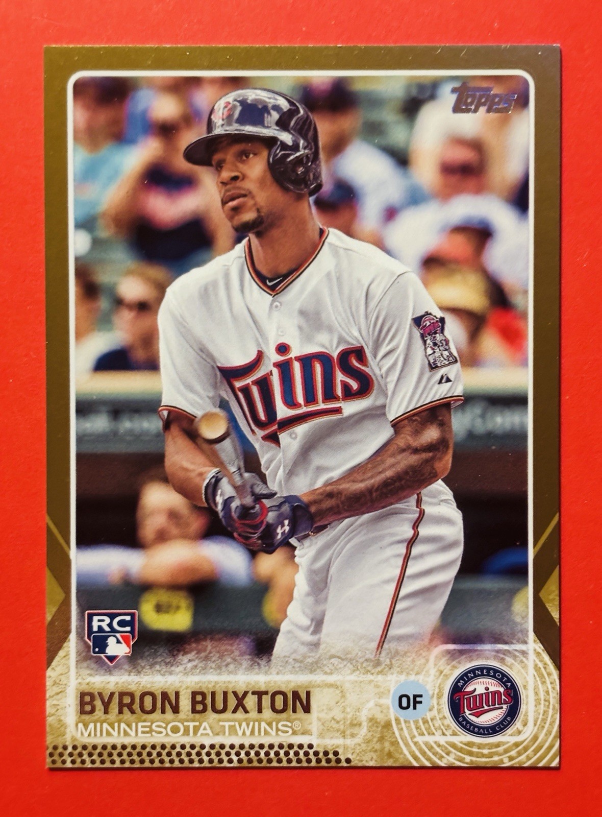 2015 Topps Update Gold #US25 Byron Buxton  Rookie RC 1372/2015