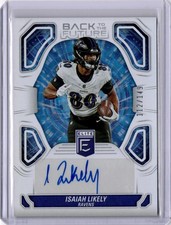2024 Donruss Elite #BTF-ILI Isaiah Likely Back to The Future Signatures #/149