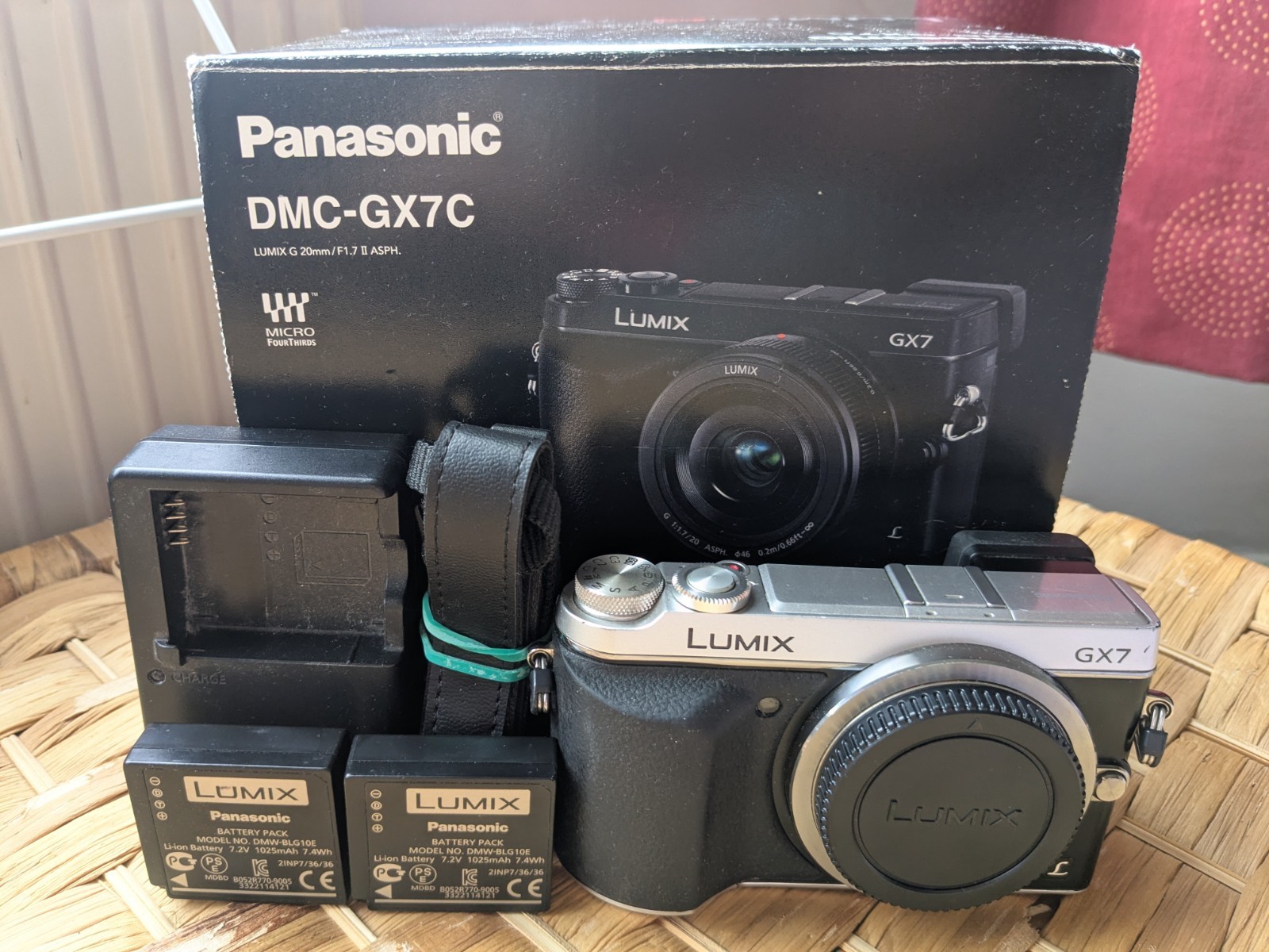 Panasonic Lumix DMC-GX7 16MP Digital Camera Body Only