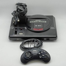 Sega Genesis 16-Bit Video Game Console Black 1601