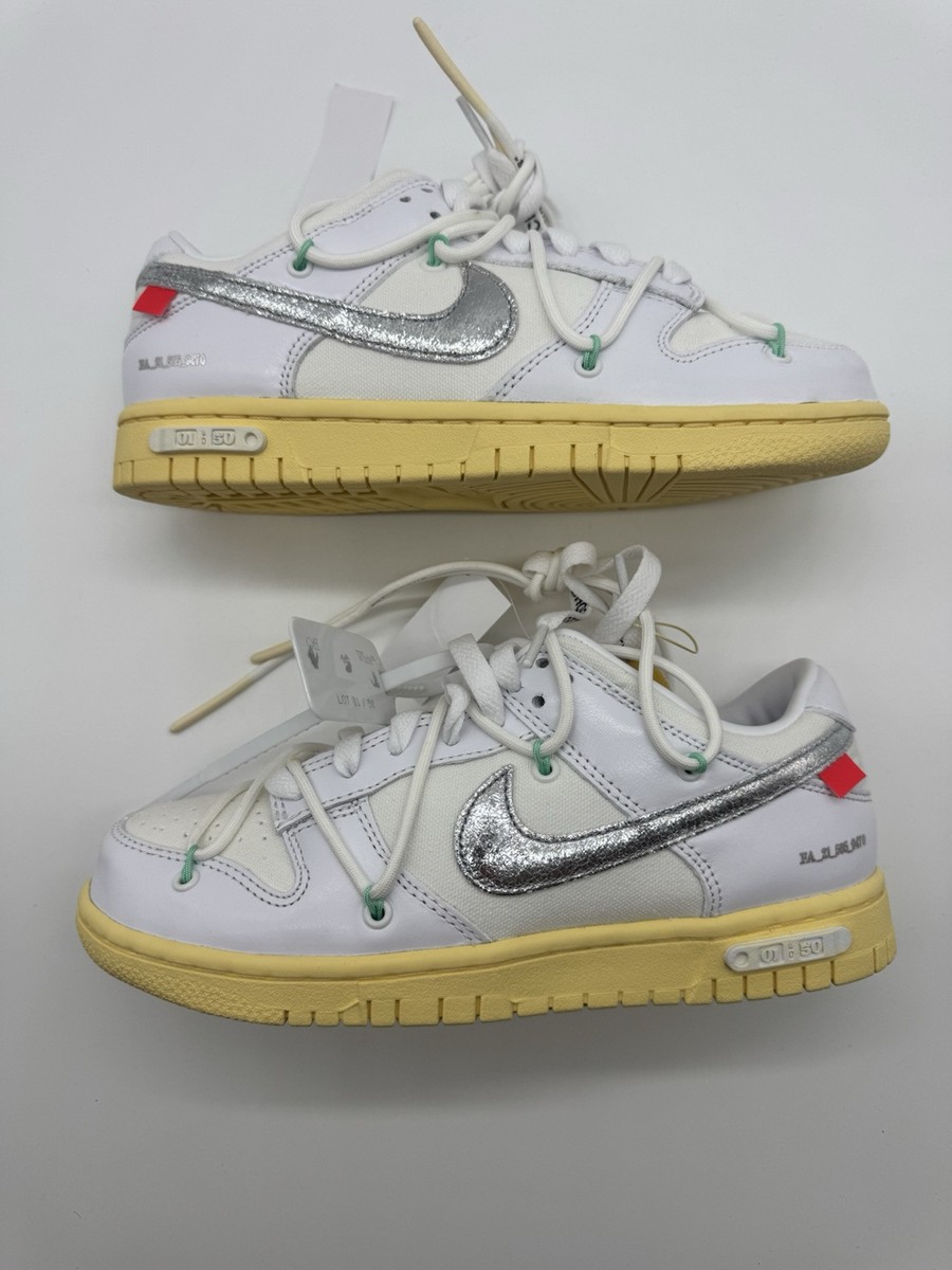Nike off-white dunk low スニーカー Nike Dunk Low x Off White Lot 34 of 50 size 9.5 | eBay