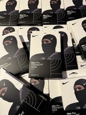 Nike Pro Therma-Fit Hyperwarm Hood Ski Mask Black, Balaclava Unisex Dri-Fit