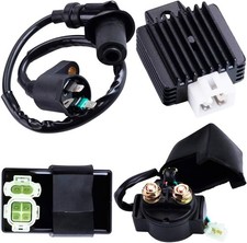 AC CDI Ignition Coil Relay Voltage Regulator Spark plug for Tomberlin...