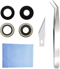 Camera Glass Cover Rear Lens Replacement Parts Adhesive for Samsung Galaxy Z