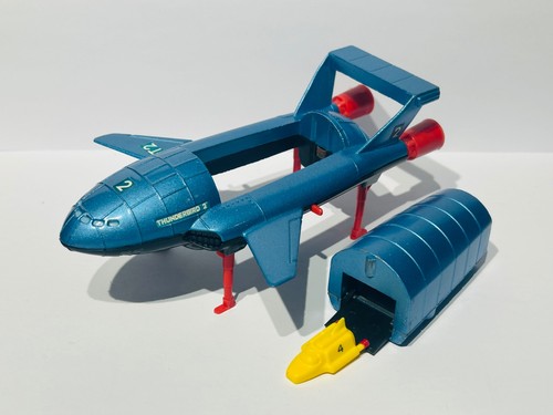 Dinky Toys 101 Thunderbirds 2 e 4, in scatola, vintage, Gerry Anderson. Originale. - Foto 10 di 19