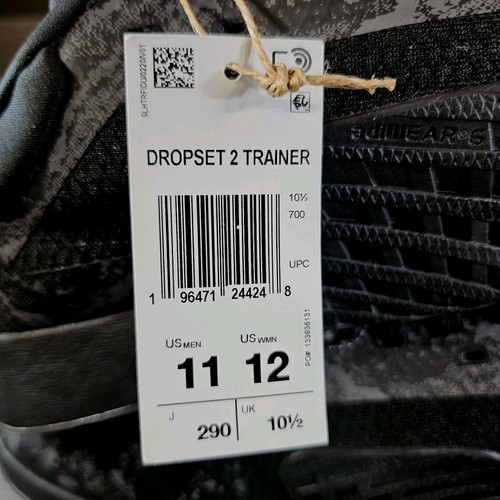 Adidas Dropset 2 Zapatos de Entrenamiento Núcleo Negro Gris IG3305 - Para hombres Talla 11 - Imagen 15 de 15