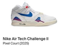 Nike Air Tech Challenge II PIXEL COURT OG 13US 47,5 HOT LAVA AGASSI VOLT NEW