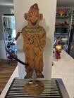 Antique Vintage Sprinkling Sam Ca. 20s 30s Clown Metal Lawn Sprinkler 35"