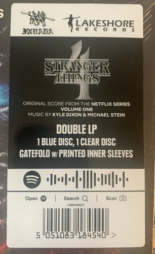 STRANGER THINGS 4 - VOLUME 1 - 2-LP - COLORED VINYL - BRAND NEW - FREE SHIPPING! - Picture 4 of 13