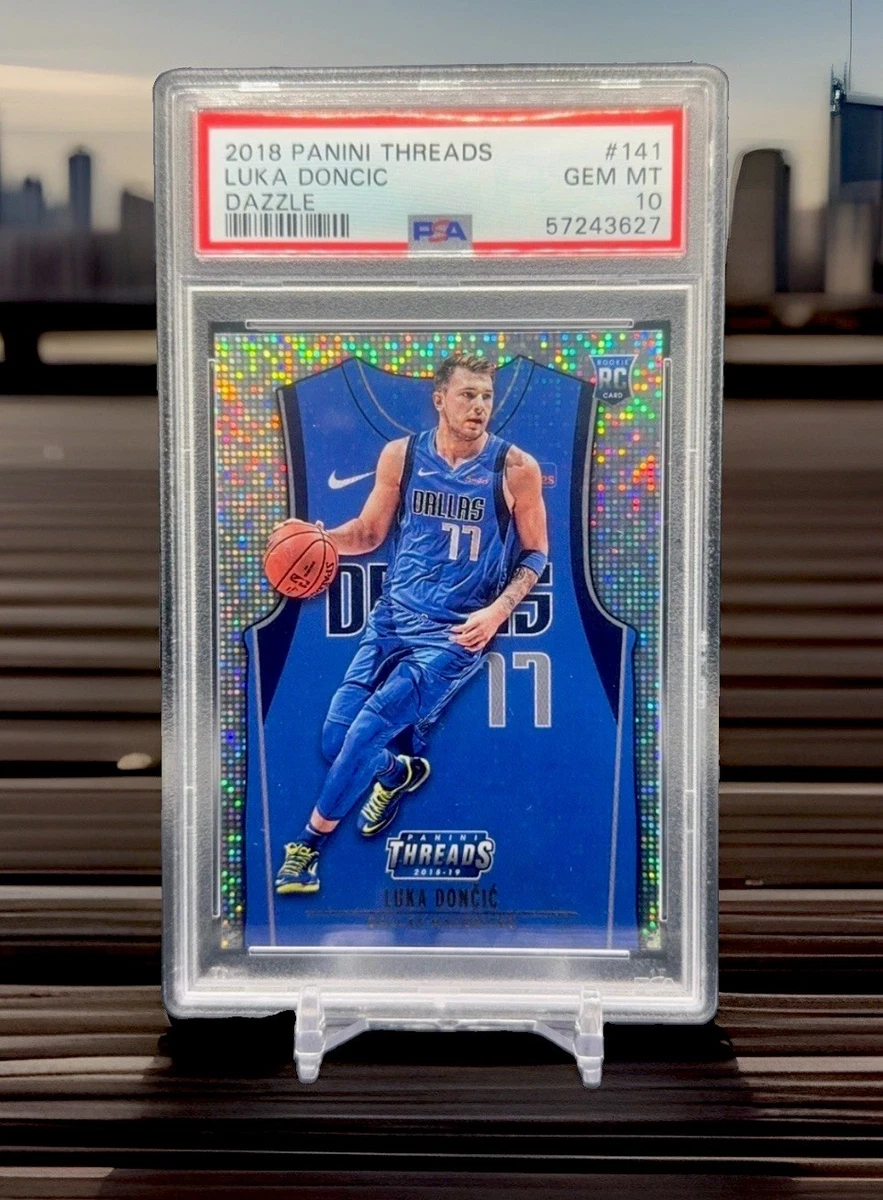 Luka Dončić 10 Graded Basketball Rookie Sports Trading Cards