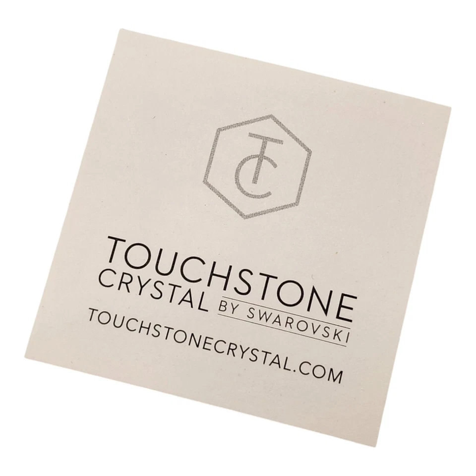 Collar Colgante Lágrima Cristal Touchstone de Swarovski TCS Foto 4 de 4