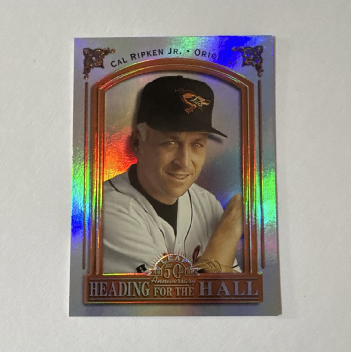 Donruss Classics Heading for the Hall Cal Ripken Jr. #17 Orioles 0799/3500