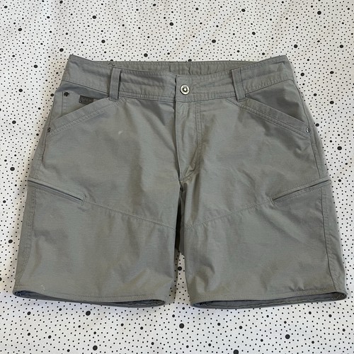 Pantalones Cortos Kuhl Sillencer Para Hombre 34 Caqui Senderismo Aire Libre Táctico Utilidad *LEER - Imagen 1 de 11