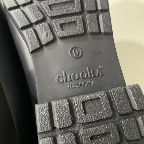 Chooka Delridge Chelsea Boots Womens Black Waterproof Insulated Ankle Rain Sz 9 - Picture 11 of 11