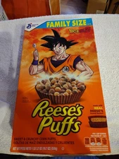 Dragon Ball Z Reese's Puffs Cereal