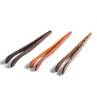  3pcs Massivholz Tee-Klemme Tee-Zeremonie Accessoires Holz Tee-Set Accessoires
