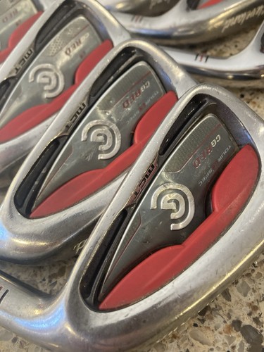 Cleveland CG Red 3-PW Iron Set Tour Spec MCT TT S300 Stiff Dynamic Gold Flex RH - Picture 19 of 24