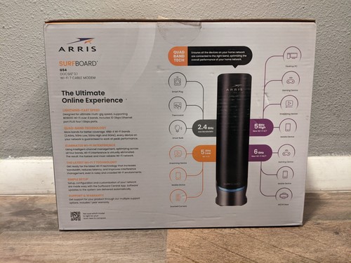 Arris G54 BE18000 WiFi 7 & DOCSIS 3.1 Cable Modem WarrantyThru 6/10/26 +READ! - Picture 3 of 10