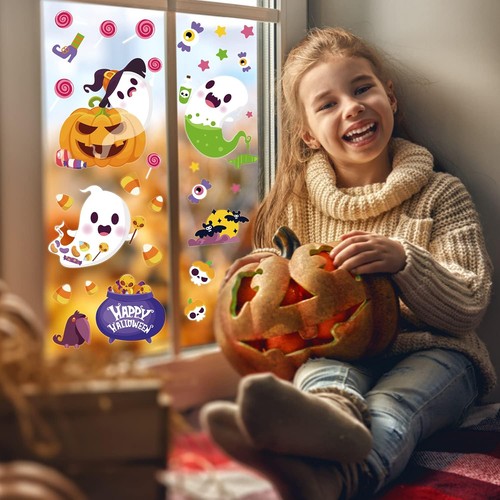 Happy Halloween Decorations Outdoor Indoor,Spooky Party Supplies bats Home Yard - Bild 6 von 7