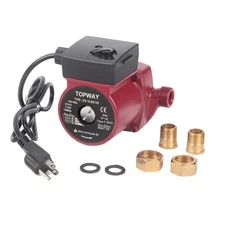 3/4" NPT 110V Hot Water 3-Speed Circulation Recirculating Pump Circulator Pum...