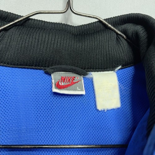 RARE VTG 80s / 90s Nike Track Jacket - Royal Blue - Running Jogging - LARGE - Picture 11 of 11