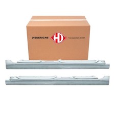 2x DIEDERICHS Reparaturblech Schweller Einstiegsblech für VW GOLF PLUS aussen