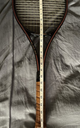 Raqueta de tenis vintage Pro Kennex Black Ace 98 4 1/4" negra con cubierta muy buena - Imagen 14 de 15