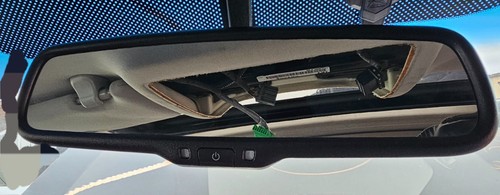 2010-2007 Acura TL Rearview Mirror Black OEM Back up Assembly Auto Dim q4 - Picture 1 of 1