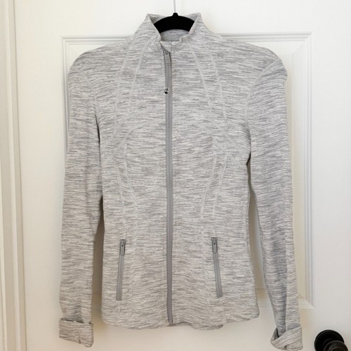 Women Lululemon Define Jacket Wee Are From Space Nimbus Battleship Size 4 - Picture 2 of 9