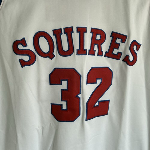 Dr. J Julius Erving Virginia Squires #32 Jersey Mitchell & Ness Size 60 FLAWS - Picture 3 of 14