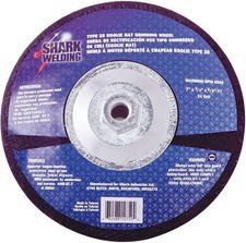 12760 7InX0.25InX5/8-11 Hubbed Koolie Hat Grinding Wheel with Type 28, 10EA