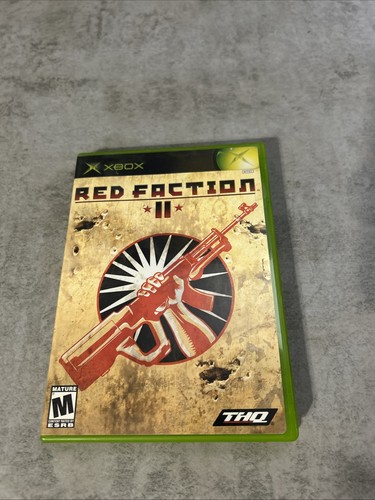 Red Faction II 2 (Microsoft Xbox, 2003) - Komplett CIB Getestet Erwärmung Schöner Zustand