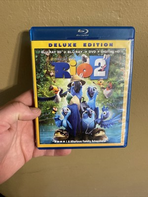 #ad Bluray Rio 2 Case Broke $8.95